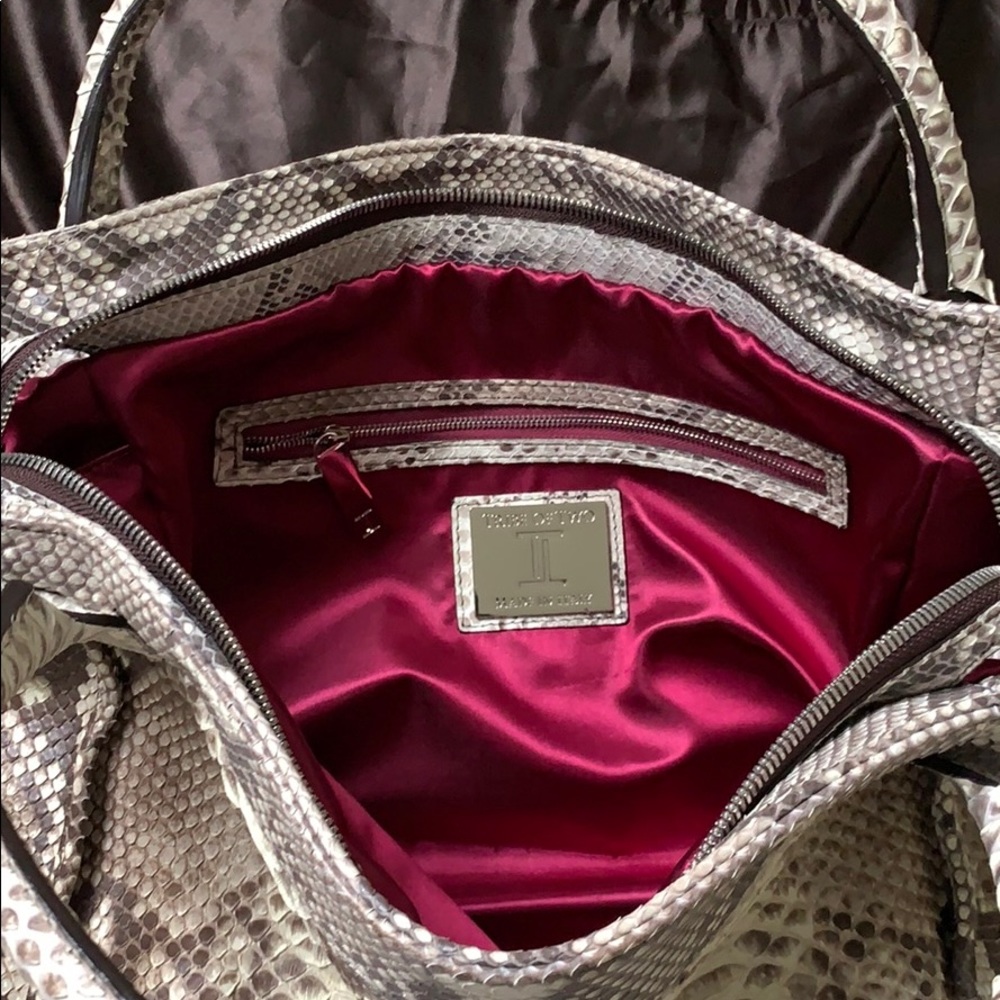 Tribe Of Two - Urban Safari River Rock Python Bag - image 7